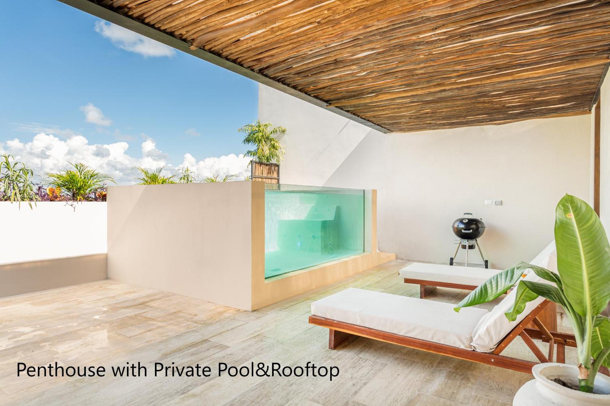 Extraordinary 2Br Apartment In Fully Equipped Hotel In Tulum トゥルム エクステリア 写真
